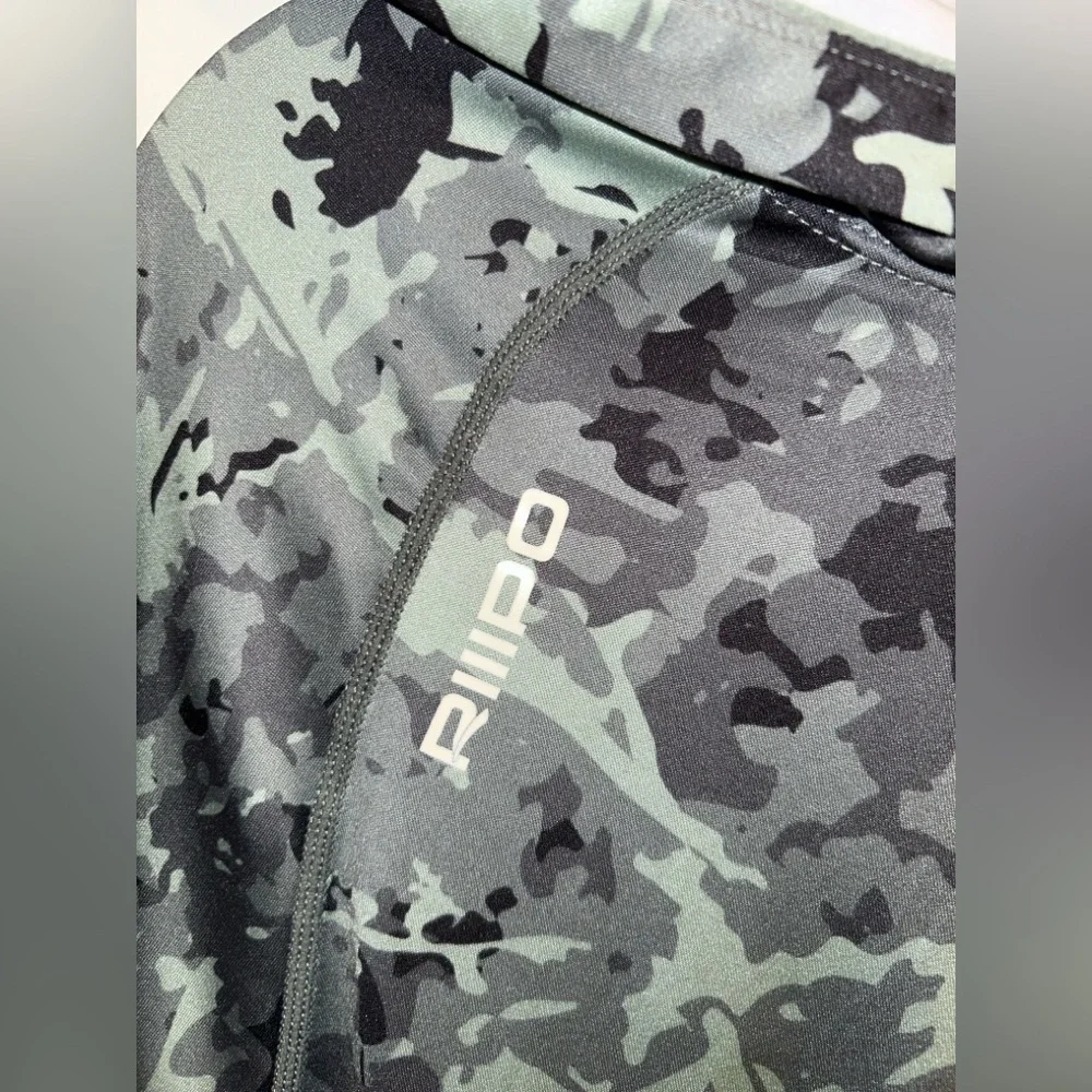 RIIPO Camouflage Long Sleeve Rash Guard/ Fishing Shirt